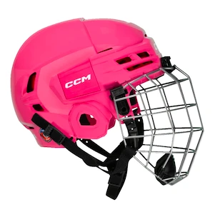 Casque de hockey CCM Tacks 70 Combo Pink Youth