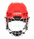 Casque de hockey CCM Tacks 70 Combo Red Youth