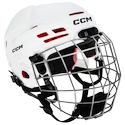 Casque de hockey CCM Tacks 70 Combo White Junior