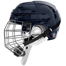 Casque de hockey Warrior Covert CF 100 Combo Navy Senior