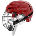 Casque de hockey Warrior Covert CF 100 Combo Red Senior