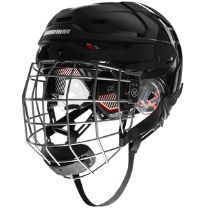 Casque de hockey Warrior Covert CF 100 Combo Red Senior