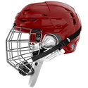 Casque de hockey Warrior Covert CF 100 Combo Red Senior S