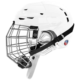 Casque de hockey Warrior Covert CF 100 Combo White Senior