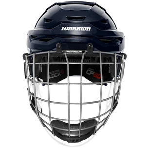 Casque de hockey Warrior Covert CF 80 Combo Navy Senior