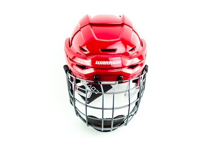 Casque de hockey Warrior Covert CF 80 Combo Red Senior L