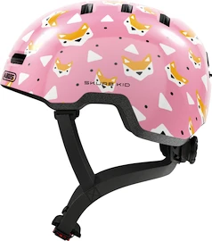 Casque pour enfant Abus Skurb Kid rose foxes