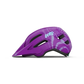 Casque pour enfant Giro Fixture II Youth Mat Purple Ripple