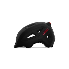 Casque pour enfant Giro Scamp II LED Mat Black/Red