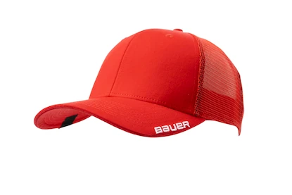 Casquette Bauer  Team Mesh Snapback Red