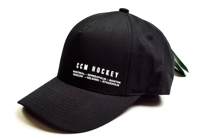 Casquette CCM Nostalgia Low Profile Adjustable Cap Black Senior