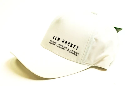 Casquette CCM Nostalgia Low Profile Adjustable Cap White Senior