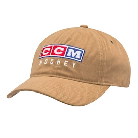 Casquette CCM Vintage Courduroy Slouch Adjustable Cap Wood Senior