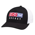 Casquette CCM Vintage Fall Meshback Trucker Black Senior