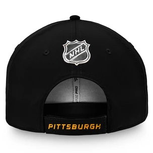 Casquette Fanatics  Authentic Pro Rinkside Structured Adjustable NHL Pitsburgh Penguins