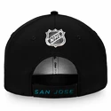 Casquette Fanatics  Authentic Pro Rinkside Structured Adjustable NHL San Jose Sharks