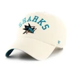 Casquette pour homme 47 Brand  NHL San Jose Sharks Clubhouse Faber ’47 CLEAN UP