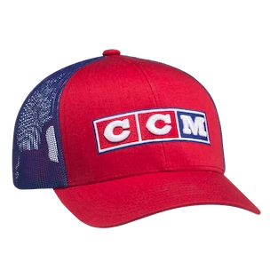 Casquette pour homme CCM  FLAG MESHBACK TRUCKER TEAM RUSSIA Multiple Team Color