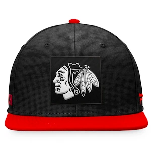 Casquette pour homme Fanatics  Authentic Pro Game & Train Snapback Chicago Blackhawks