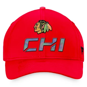 Casquette pour homme Fanatics  Authentic Pro Locker Room Structured Adjustable Cap NHL Chicago Blackhawks