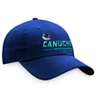 Casquette pour homme Fanatics  Authentic Pro Locker Room Unstructured Adjustable Cap NHL Vancouver Canucks