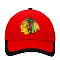 Casquette pour homme Fanatics Defender Structured Defender Structured Adjustable Chicago Blackhawks