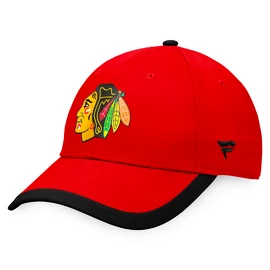 Casquette pour homme Fanatics Defender Structured Defender Structured Adjustable Chicago Blackhawks