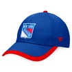 Casquette pour homme Fanatics Defender Structured Defender Structured Adjustable New York Rangers