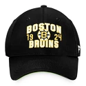 Casquette pour homme Fanatics True Classic True Classic Unstructured Adjustable Boston Bruins