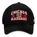 Casquette pour homme Fanatics True Classic True Classic Unstructured Adjustable Chicago Blackhawks