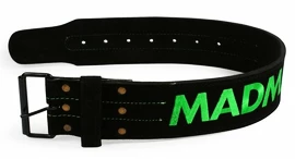 Ceinture de fitness MadMax Fitness opasek kožený s karabinou MFB301