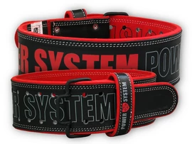 Ceinture de fitness Power System Fitness Opasek Beast Červený