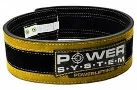 Ceinture de fitness Power System Fitness Opasek Stronglift Žlutý