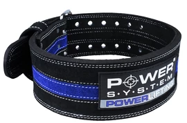 Ceinture de fitness Power System Opasek Powerlifting Modrý