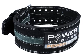 Ceinture de fitness Power System Opasek Powerlifting Šedý