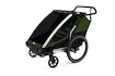 Chariot d’enfant Thule Chariot Cab Aluminum/Cypress Green