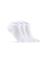 Chaussettes Craft Core Dry Footies 3-Pack White  46-48