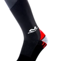 Chaussettes de compression homme McDavid  Elite Active Compression Socks 8842 Black/Scarlet