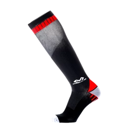 Chaussettes de compression homme McDavid  Elite Active Compression Socks 8842 Black/Scarlet