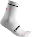 Chaussettes de cyclisme Castelli  Entrata 9 Sock White  S/M