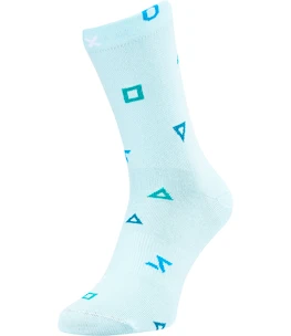 Chaussettes de cyclisme pour femme Silvini  Dogana Turquoise-ocean  34-35