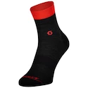 Chaussettes de cyclisme Scott  Trail Quarter Dark Grey/Fiery Red  36-38