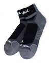 Chaussettes Karakal  Socks Quad Density X4 Ankle Black/grey-41-47