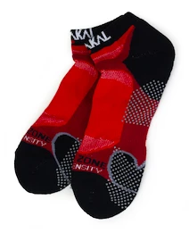 Chaussettes Karakal Socks Quad Density X4 Trainer Red/Black-41-47