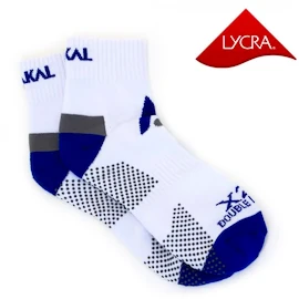 Chaussettes Karakal Socks X2+ Men Ankle White/Navy-41-47