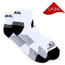 Chaussettes Karakal Socks X2+ Men Trainer White/Black-41-47