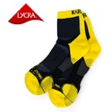 Chaussettes Karakal  Socks X4 Men Ankle Yellow/Black-41-47