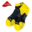 Chaussettes Karakal  Socks X4 Men Trainer Yellow Black-41-47