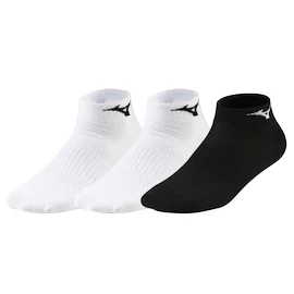 Chaussettes Mizuno  Training Mid 3Pairs Black/White