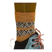 Chaussettes pour femme Icebreaker Merino Hike+ Light Crew Natural Summit Ray/Sunstone/Black